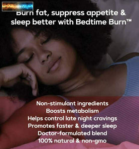 Dr. Emil Nutrition Bedtime Burn PM Fat Burner, Sleep Aid and Nighttime Appetite