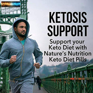 Keto Diet 1200mg Capsules Advanced Support - with Ketosis Use Fat for Energy & F