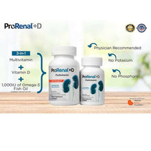 Cargar imagen en el visor de la galería, ProRenal+D Kidney Multivitamins Complete Daily Multivitamin 90-Day Supply
