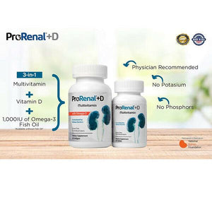 ProRenal+D Kidney Multivitamins Complete Daily Multivitamin 90-Day Supply