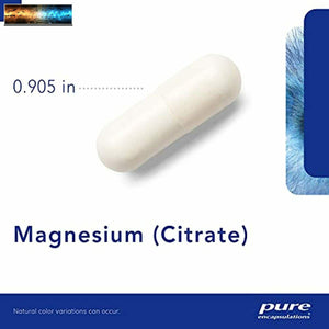 Pure Encapsulations Magnesium (Citrate) | Supplement for Constipation, Stress Re