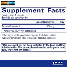 將圖片載入圖庫檢視器 Pure Encapsulations Taurine 500 mg | Amino Acid Supplement for Liver, Eye Health
