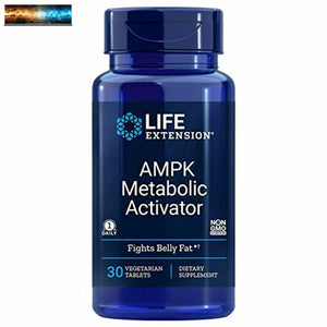 Life Extension AMPK Metabolic Activator 30 tabletss X 2