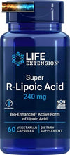 Carica l&#39;immagine nel visualizzatore di Gallery, Life Extension Super R-Lipoic Acid, 240mg, 60-Count
