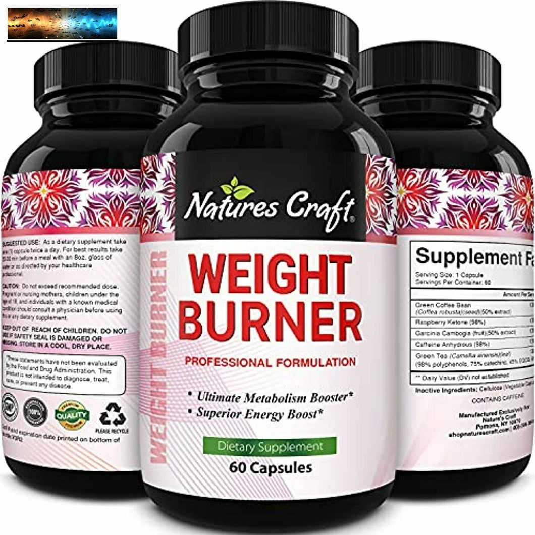 Immune Support Garcinia Cambogia Weight Loss HCA - Pure Green Coffee Bean Appeti