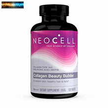 Load image into Gallery viewer, NeoCell Collagen Beauty Builder, for Radiant Skin, Healthy Hair &amp; Nails, 150 Tab
