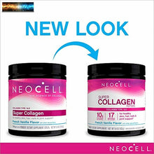 Load image into Gallery viewer, NeoCell Super Collagen Powder, French Vanilla 7oz, Non-GMO, Grass Fed, Paleo Fri
