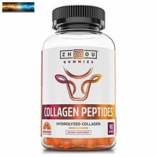 將圖片載入圖庫檢視器 ZHOU Nutrition Collagen Peptides Gummies | Healthy Hair, Skin &amp; Nails | Vitamin
