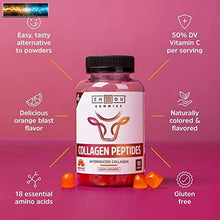 將圖片載入圖庫檢視器 ZHOU Nutrition Collagen Peptides Gummies | Healthy Hair, Skin &amp; Nails | Vitamin
