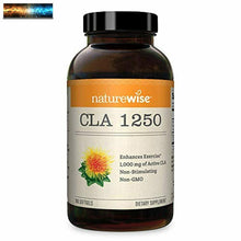 Load image into Gallery viewer, NatureWise CLA 1250 Natural Weight Loss Exercise Enhancement (2 Month Supply), I
