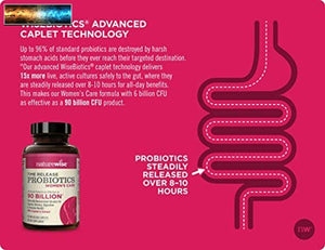 NatureWise Probiotics for Women | Time-Release Probiotic Supplement Comparable t