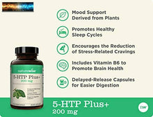 將圖片載入圖庫檢視器 NatureWise 5-HTP Max Potency 200mg Mood Support, Natural Sleep Aid Promotes a No
