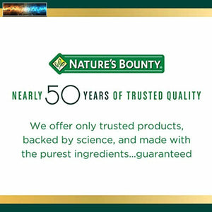 Nature’s Bounty Fish Oil, 1200mg, 360mcg of Omega-3, 200 Rapid Release Softgel