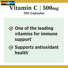 Load image into Gallery viewer, Nature&#39;s Bounty Vitamin C by Nature’s Bounty for immune support. Vitamin C is
