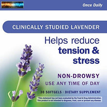 Load image into Gallery viewer, Nature&#39;s Way CalmAid, Non-drowsy clinically Studied Lavender, Easy-to-Swallow, G

