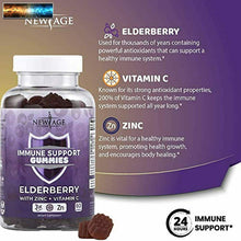 Load image into Gallery viewer, Elderberry Immune System Support Gummies by NEW AGE - 2-Pack - Sambucus Black E
