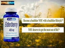 Load image into Gallery viewer, Elderberry 450mg - 200 Capsules - Super Immune Defense get Berry and Flower Flav
