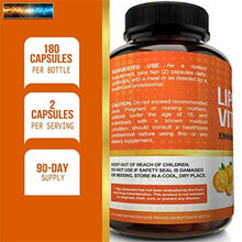 Load image into Gallery viewer, NutriFlair Liposomal Vitamin C 1600mg, 180 Capsules - High Absorption, Fat Solub
