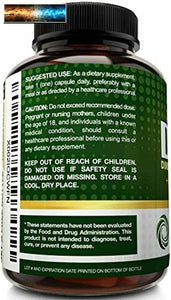 NutriFlair DIM Supplement 400mg with Bioperine, 120 Capsules - Diindolylmethane