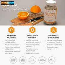 이미지를 갤러리 뷰어에 로드 , Natural Liposomal Vitamin C - 200 Capsules, 1500mg, Immune System &amp; Collagen Boo
