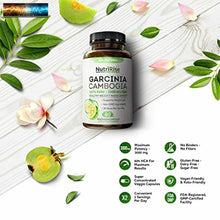 Load image into Gallery viewer, Garcinia Cambogia 3000 MG Supplement - 60 Capsules
