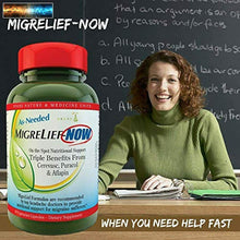 Load image into Gallery viewer, MigreLief-Now - Fast Acting Formula, As Needed Nutritional Support for Migraine

