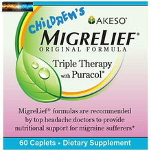 將圖片載入圖庫檢視器 Children&#39;s MigreLief® - Triple Therapy with Puracol™ - Nutritional Support fo
