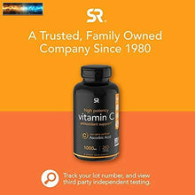 Charger l&#39;image dans la galerie, Vitamin C 1000mg (240 Veggie-Capsules) | Non-GMO Project Verified Vitamin C Supp
