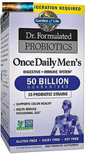 Load image into Gallery viewer, Garden of Life Probiotics for Men and Adults Dr. Formulated Once 50 Billion CFU
