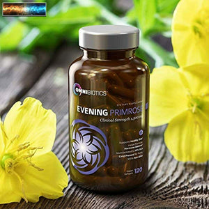 Organic Evening Primrose Oil | Clinical Strength 1,500 mg | 10% GLA | Cold-Press