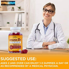 Load image into Gallery viewer, Vitamin D3 5000 IU 125mcg Gummies by New Age - 2 Pack - Support Immune Health -
