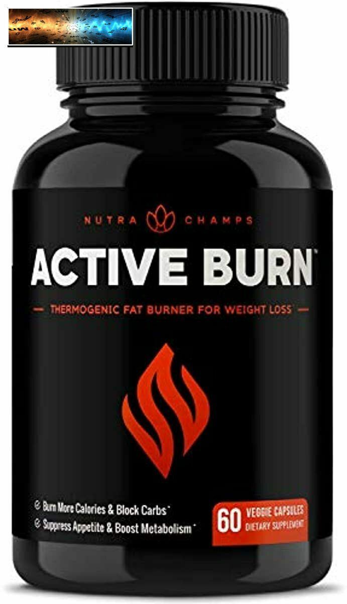 Fat Burner for Women & Men - Thermogenic Weight Loss Supplement with Green Tea E