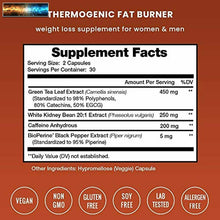 Load image into Gallery viewer, Fat Burner for Women &amp; Men - Thermogenic Weight Loss Supplement with Green Tea E
