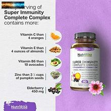 Load image into Gallery viewer, Immunity Complex Immune Support Supplement - 10 Super-Concentrated Ingredients:
