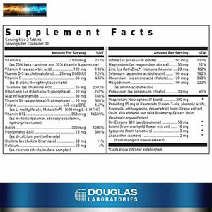Douglas Laboratories - Ultra Preventive 50+ - Unique Multivitamin and Mineral Su