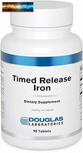 將圖片載入圖庫檢視器 Douglas Laboratories - Timed Released Iron - Helps Support Anemia, Lethargy, Tir
