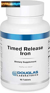 Douglas Laboratories - Timed Released Iron - Helps Support Anemia, Lethargy, Tir