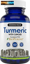Load image into Gallery viewer, Stonehenge Health Turmeric Curcumin with Ginger - High Potency - 1,600 mg Turmer
