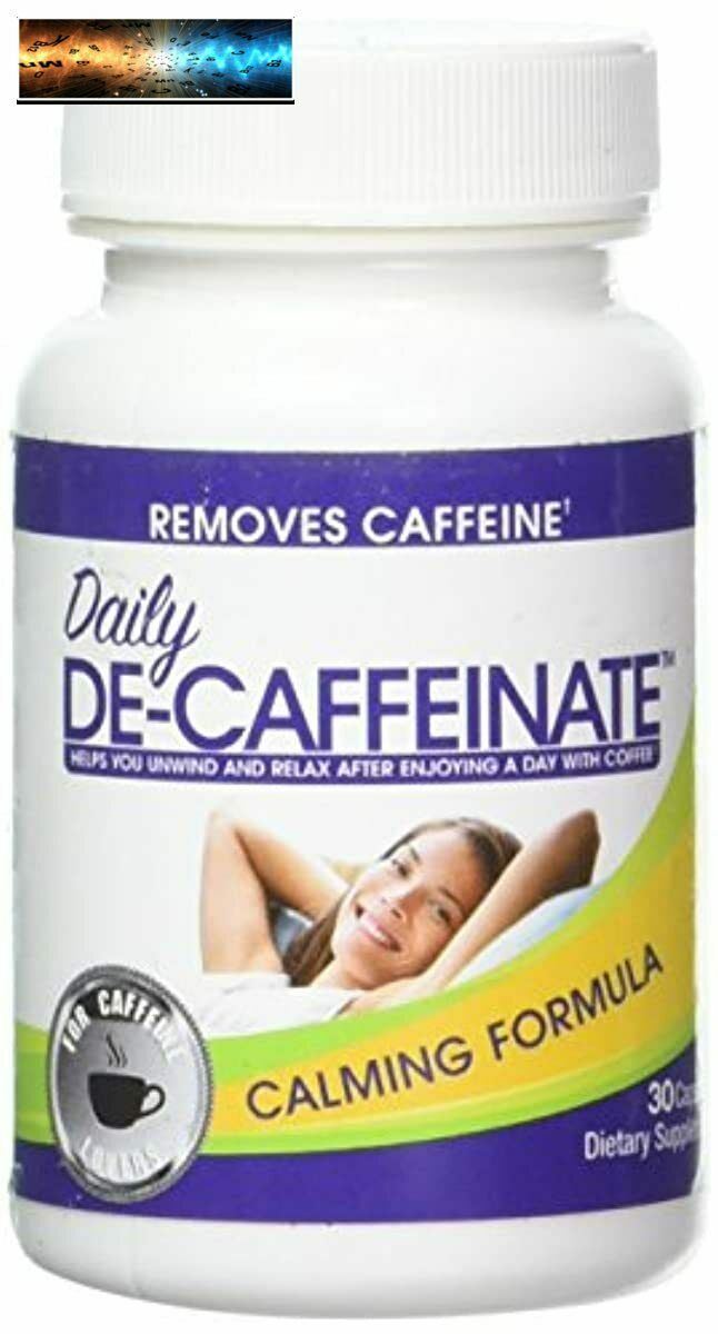 Daily De-Caffeinate: The most potent caffeine eliminator on the market! Natural