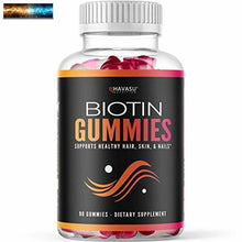 Load image into Gallery viewer, Havasu Nutrition High Potency Biotin Gummies - Natural Hair, Skin, Nail &amp; Metabo
