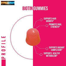 Load image into Gallery viewer, Havasu Nutrition High Potency Biotin Gummies - Natural Hair, Skin, Nail &amp; Metabo
