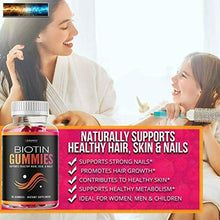 Cargar imagen en el visor de la galería, Havasu Nutrition High Potency Biotin Gummies - Natural Hair, Skin, Nail &amp; Metabo
