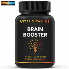 Load image into Gallery viewer, Brain Supplement Nootropics Booster - Enhance Focus, Boost Concentration, Improv
