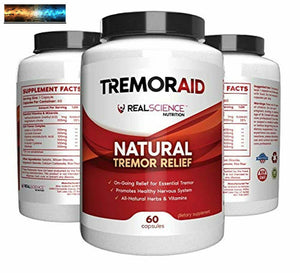 Tremoraid Natural Esencial Tremor Alivio Suplementos - Efectivo Y Potente H