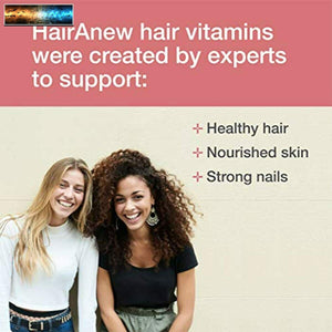 Hairanew Haar Haut und Nägel Vitamine für Damen & Herren - Trusted Ergänzung