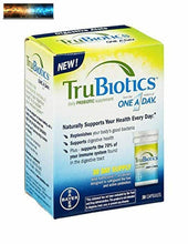 Cargar imagen en el visor de la galería, TruBiotics Journalier Probiotique,60 Capsules - sans Gluten,Soja Digestif + Immu
