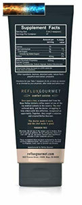 REFLUX GOURMET - Vainilla Caramelo Rescue All-Natural Alginato Terapia, Ácido