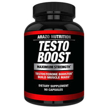 이미지를 갤러리 뷰어에 로드 , Arazo Nutrition Testoboost Puissant &amp; Naturel Herbes Tribulus 90 Capuchons
