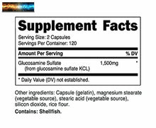 將圖片載入圖庫檢視器 Nutricost Glucosamine Sulfate 750mg, 240 Capsules (1500mg par Portion)
