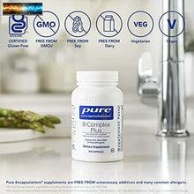 이미지를 갤러리 뷰어에 로드 , Pure Encapsulations - B - Complex Plus - Neutro B Vitamina Formula Con Metafolin
